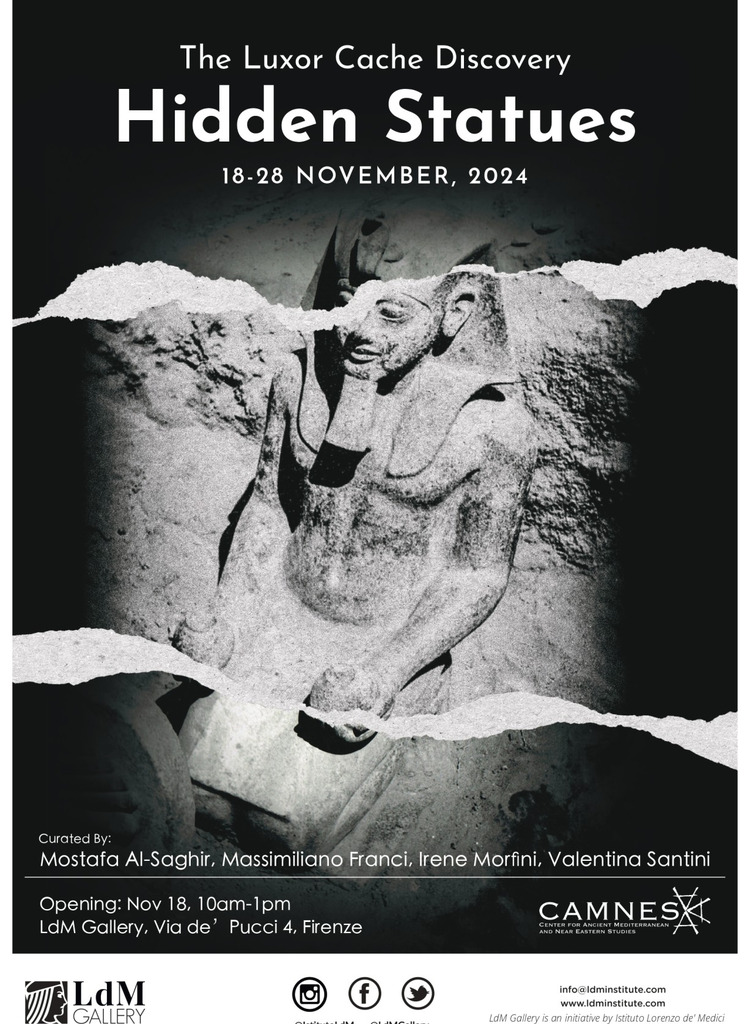 MOSTRA Hidden Statues - The Luxor Chache Discovery