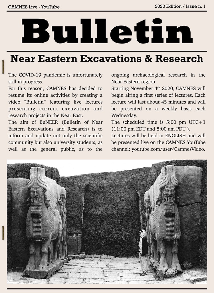  BuNEER 1: Bulletin of Near Eastern Excavations and Research