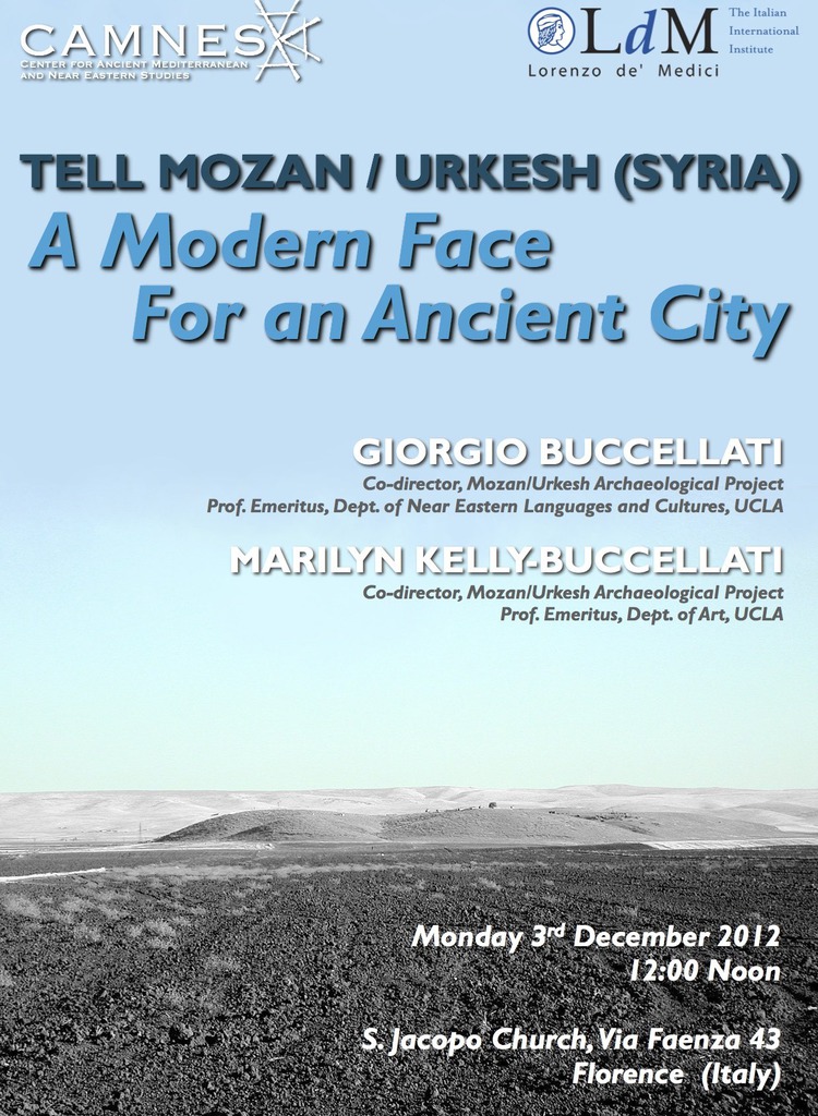 Tell Mozan / Urkesh (Syria) A Modern Face For an Ancient City