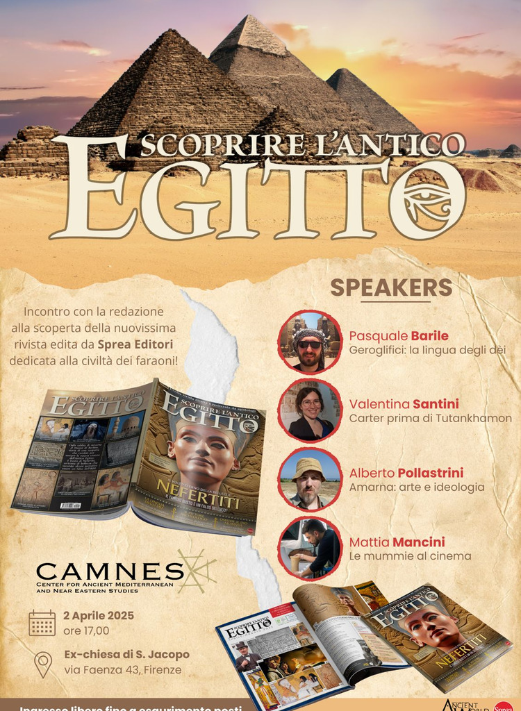 Presentazione rivista "Scoprire l'Antico Egitto"