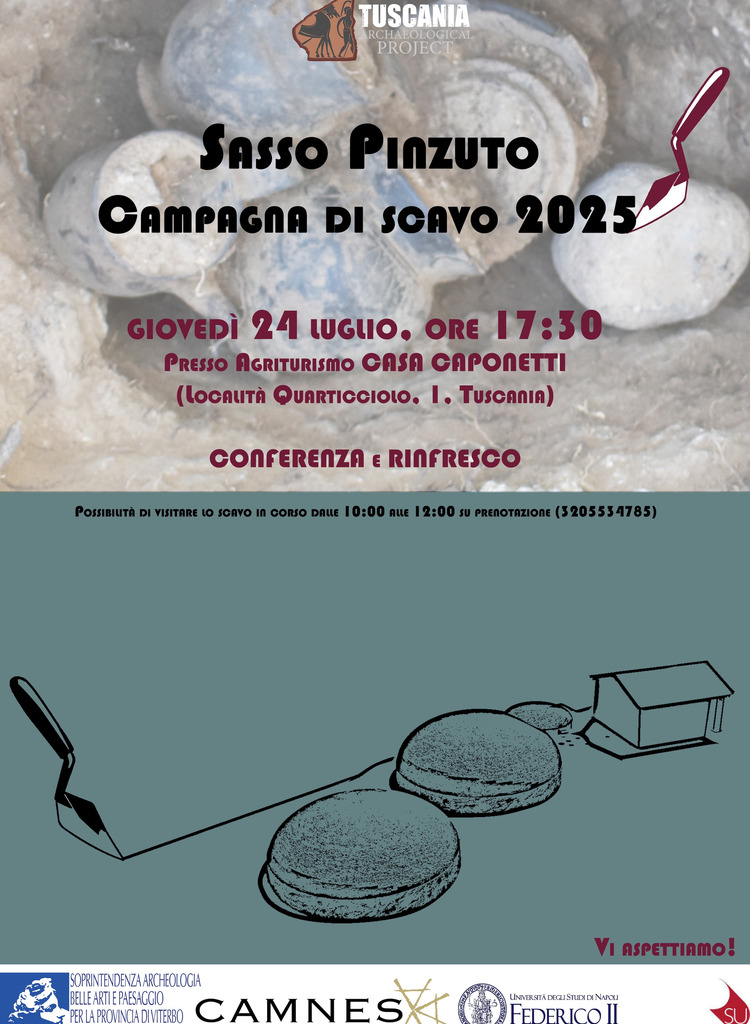 Sasso Pinzuto: campagna di scavo 2025
