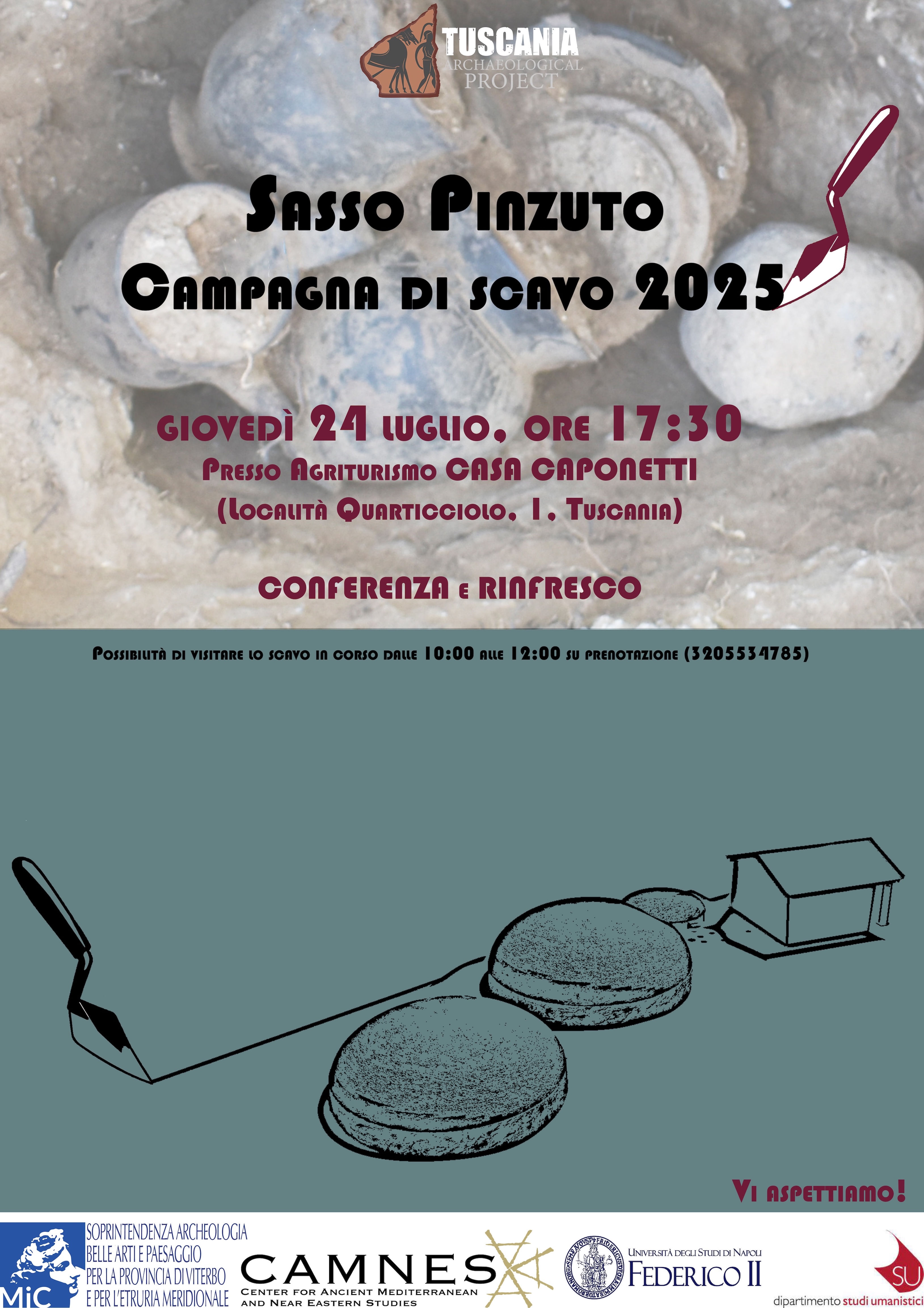 Conferenza e visita di fine scavo TAP