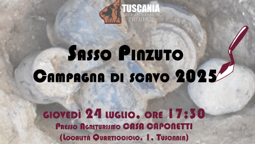 Conferenza e visita di fine scavo TAP